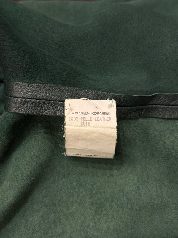 1999 Gucci by Tom Ford runway ruched leather jacket