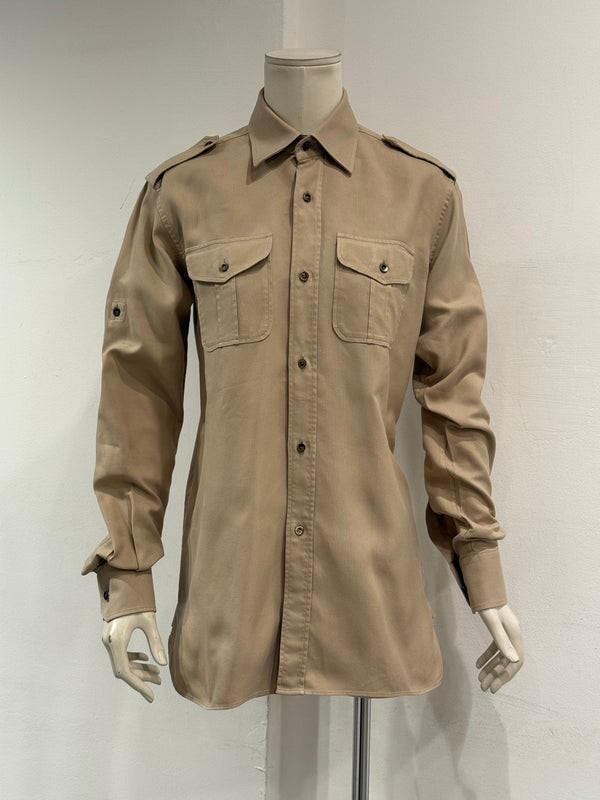 2000s Gucci by Tom Ford military shirt