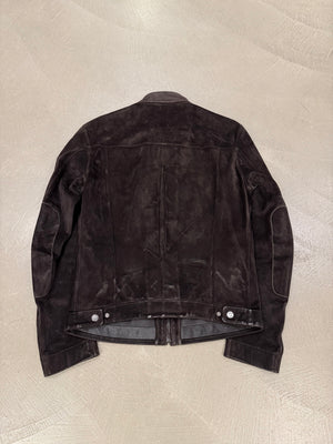 2000s Gucci by Tom Ford suede leather jacket