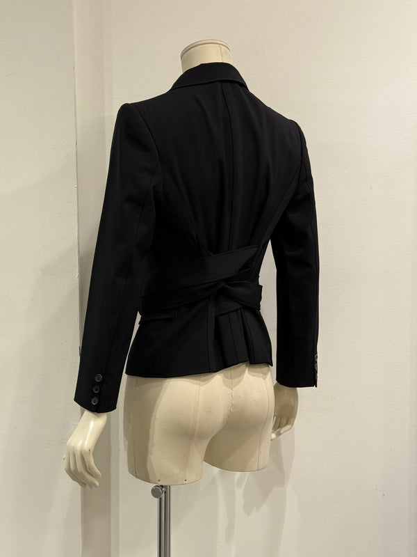 A/W2003 Gucci by Tom Ford belted military jacket