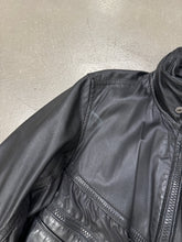 Load image into Gallery viewer, 2008 Dolce &amp; Gabbana hybrid leather/nylon cargo zipper jacket
