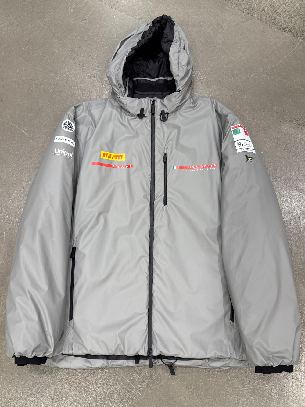 2023 Prada technical hooded jacket
