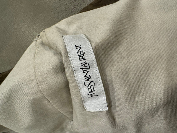 1990s Yves Saint Laurent suede jacket