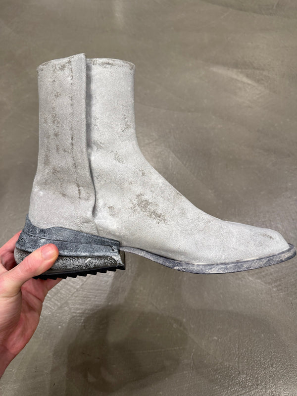 2018 Maison Margiela painted air heel tabi boots