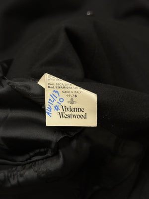 A/W2012 Vivienne Westwood asymmetrical wool jacket