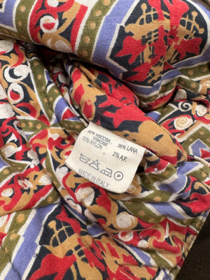 1980s Marithé + François Girbaud cropped boxy bomber jacket