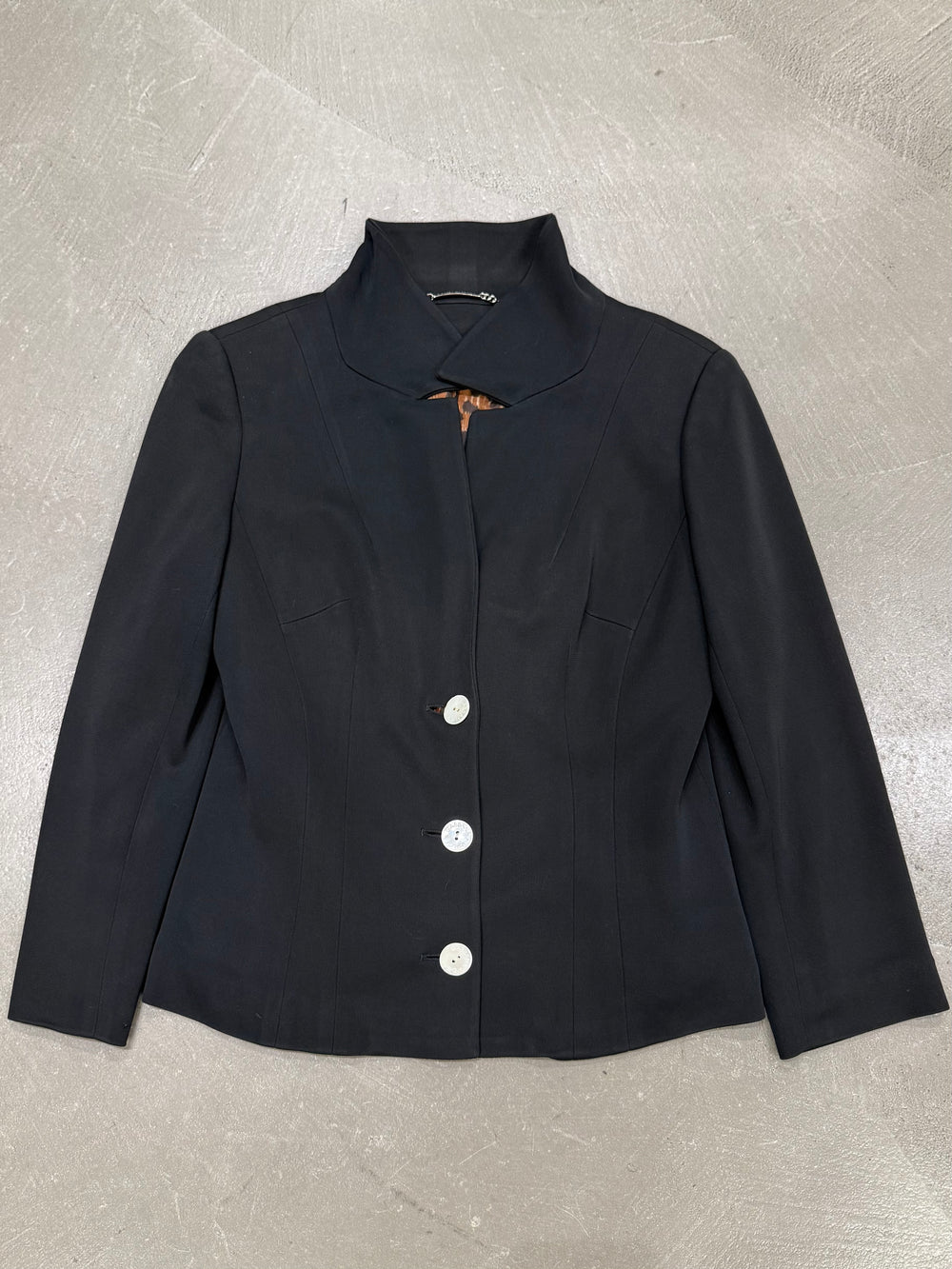 1990s Dolce & Gabbana three-button cropped blazer