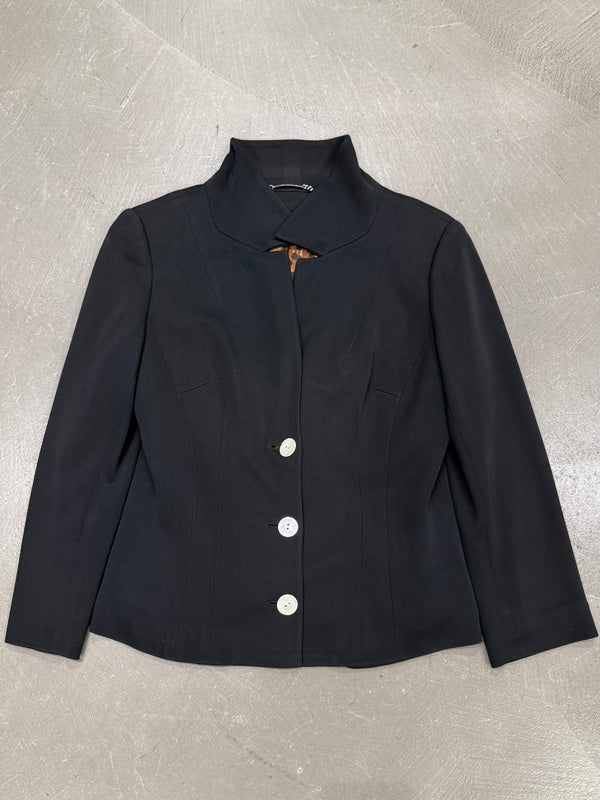 1990s Dolce & Gabbana three-button cropped blazer