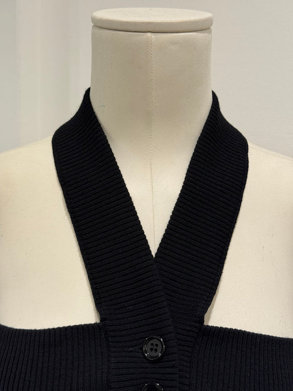 A/W2003 Dolce & Gabbana deconstructed wool top