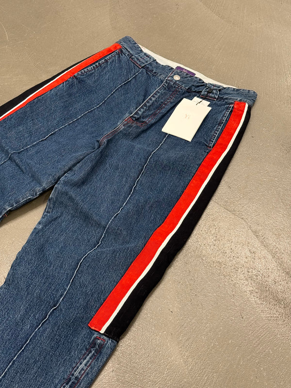 Y's Yohji Yamamoto stripes jeans - new