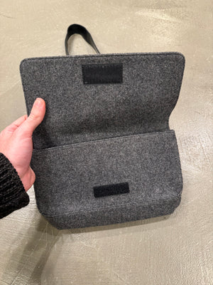 S/S 1999 Prada leather and nylon shoulder bag