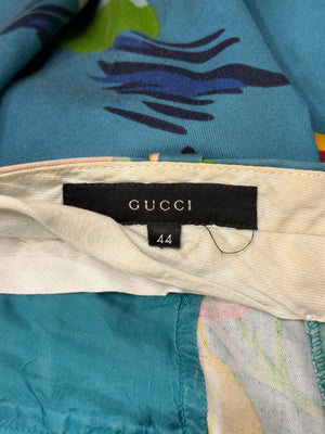 S/S1999 Gucci floral print trousers