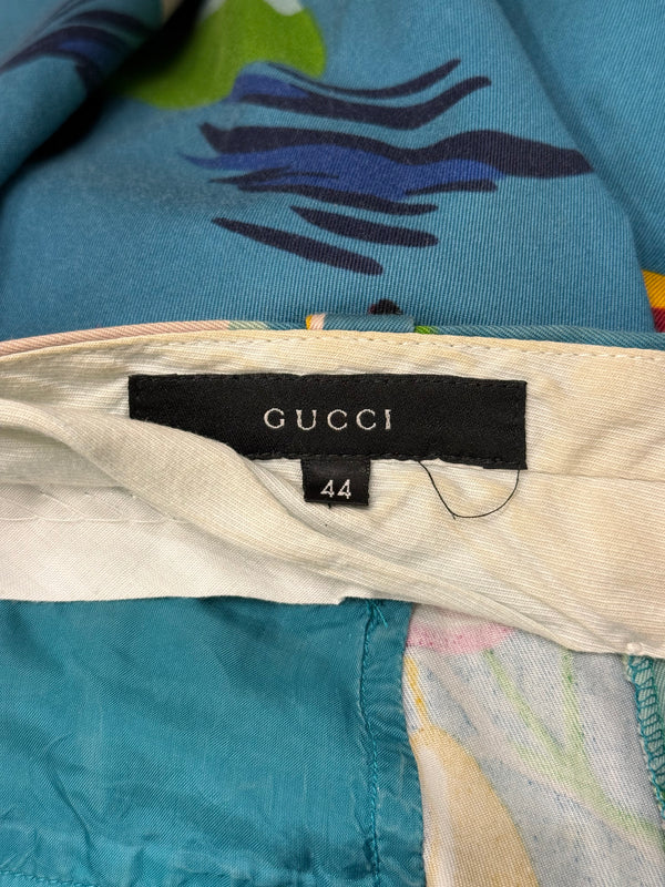 S/S1999 Gucci floral print trousers