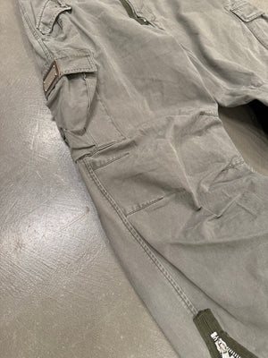 2008 Dolce & Gabbana double ankle zipper cargo pants