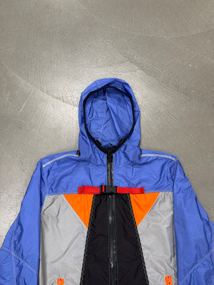 S/S2017 Prada Linea Rossa color block windbreaker jacket