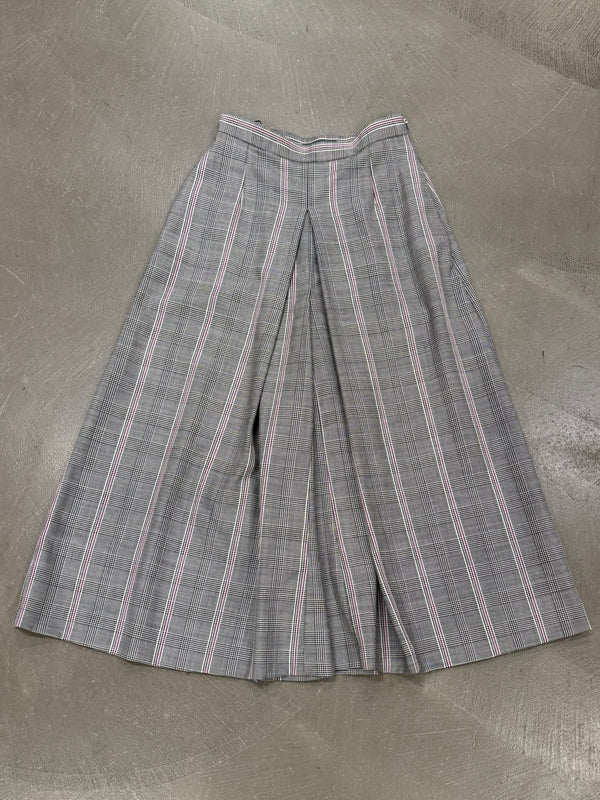 2018 Alexander McQueen virgin wool wide-leg trousers