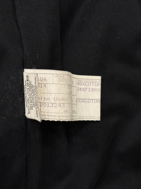 1990s EMPORIO Armani velour boxy military jacket