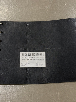 S/S2013 Ann Demeulemeester runway corset belt