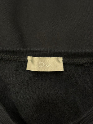 2006 Dior "These Grey Days" cotton sweatshirt + Gucci Jacket