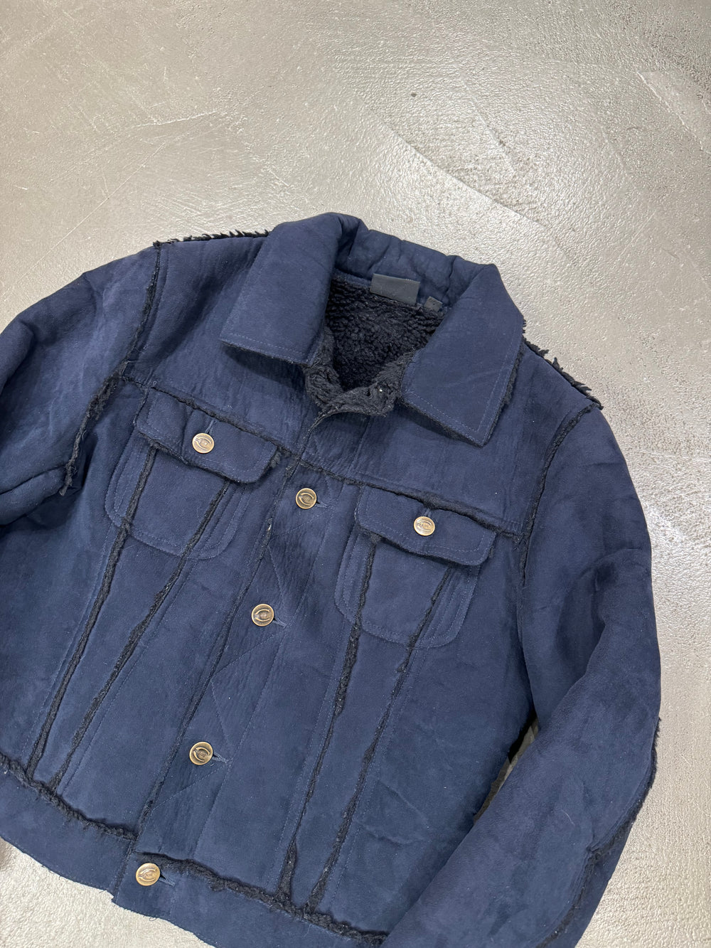 2000s CAVALLI faux shearling jacket