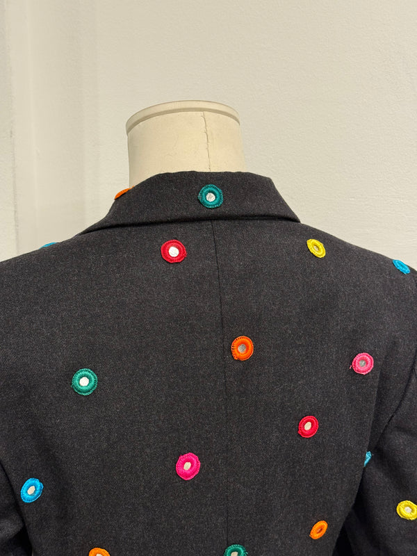 A/W1992 Dolce & Gabbana documented runway mirrors blazer