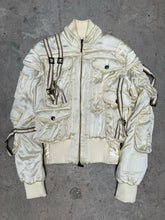 Load image into Gallery viewer, F/W 2005 Roberto Cavalli bondage cargo bomber jacket
