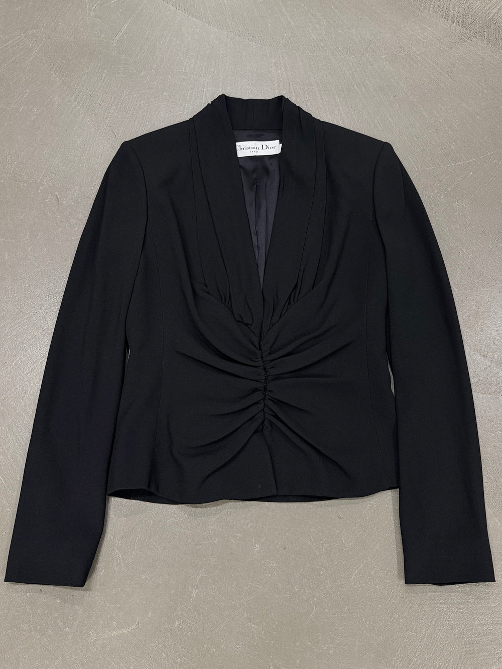 F/W2008 Christian Dior by Galliano draped blazer