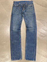 Load image into Gallery viewer, F/W 2003 Dior by Hedi Slimane green waxed denim
