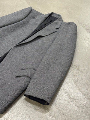 A/W2019 Balenciaga runway suspended shoulder blazer jacket