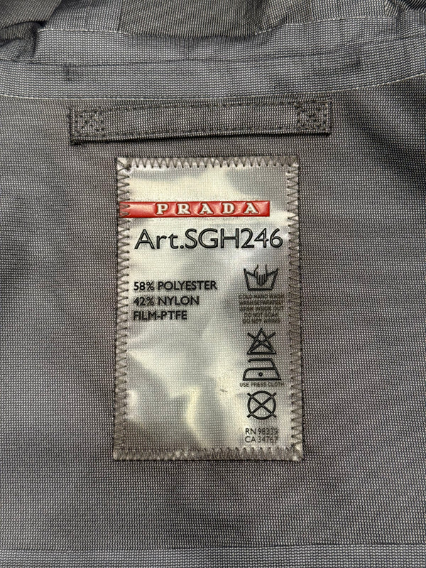 2011 Prada 2-in-1 double nylon jacket