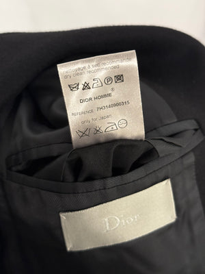 A/W2007 Dior by Hedi Slimane “Navigate” double breasted military jacket