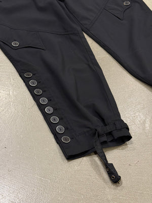 1990s Jean Paul Gaultier multi-pocket snap cargo short pants