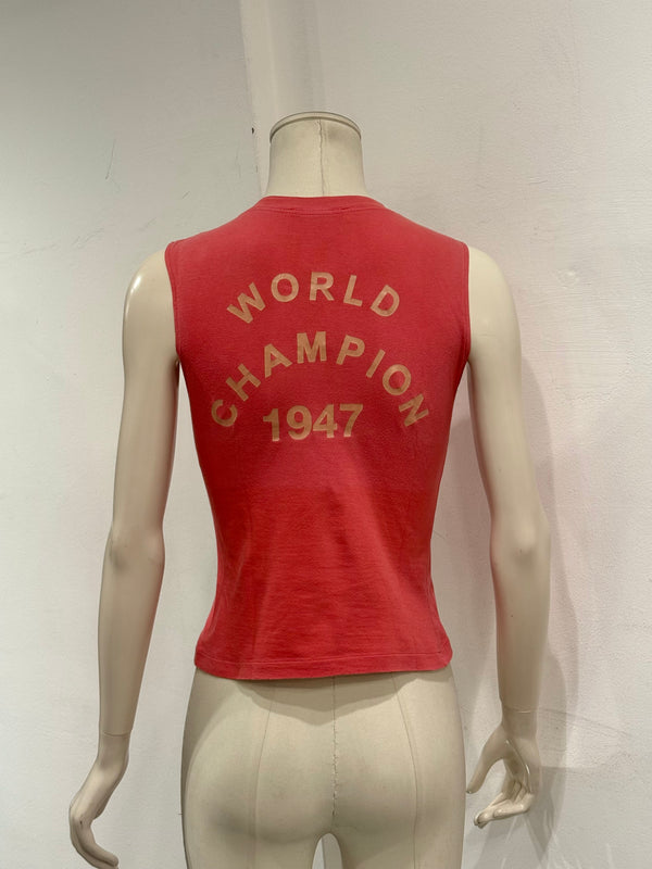 S/S2003 Christian Dior by John Galliano j’adore tank top