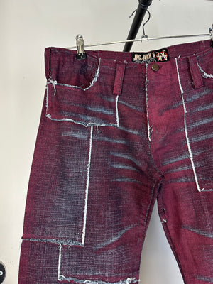 1990s Jean Paul Gaultier Patchwork jeans