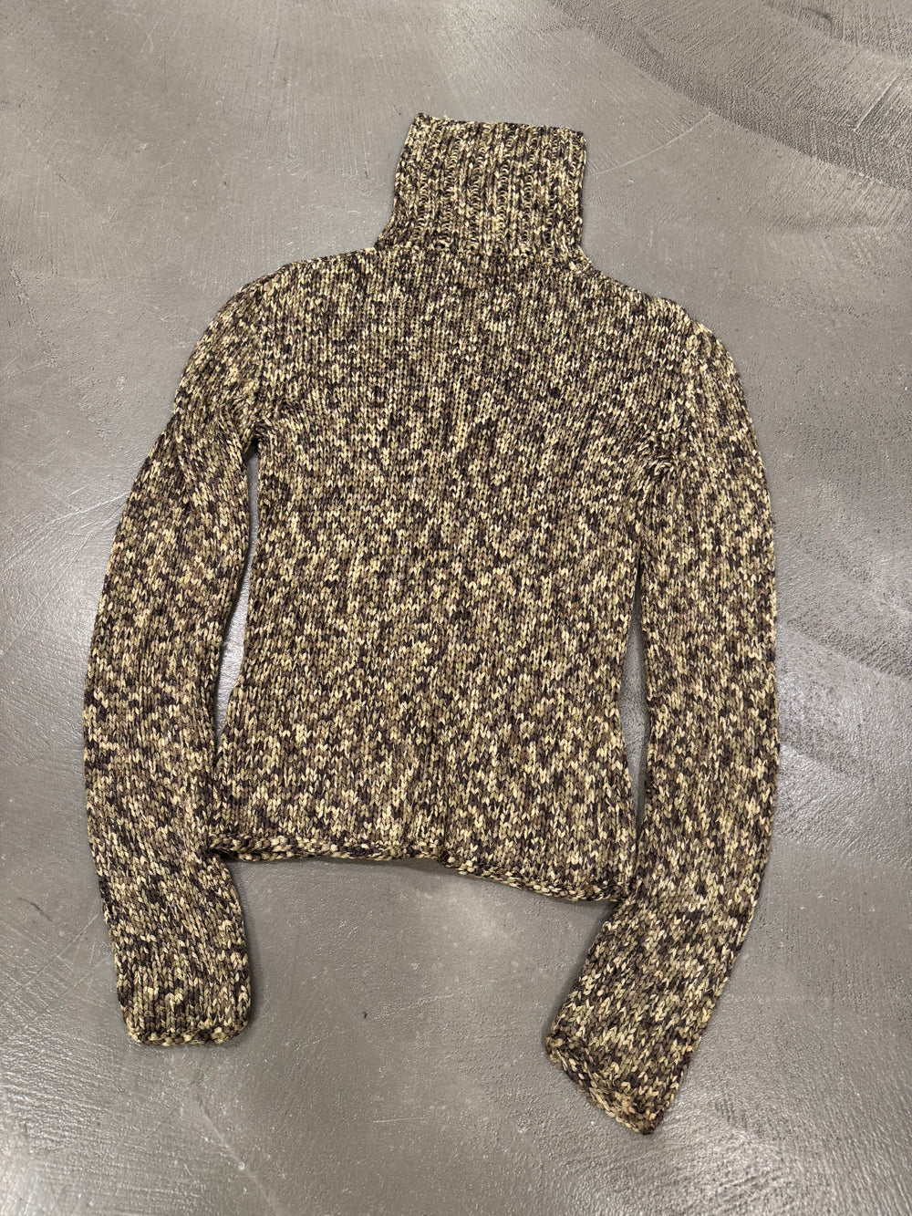 2000s Celine 100% silk heavy knit