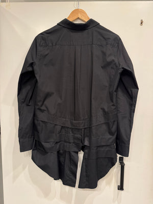 2018 Comme des Garçons deconstructed asymmetrical shirt