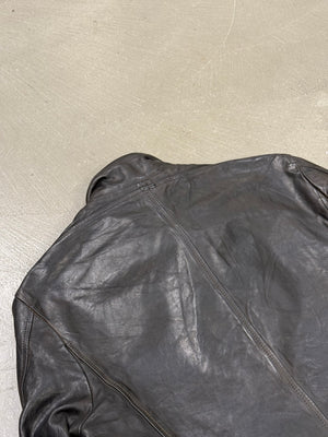 2008 Carol Christian Poell fencing leather jacket