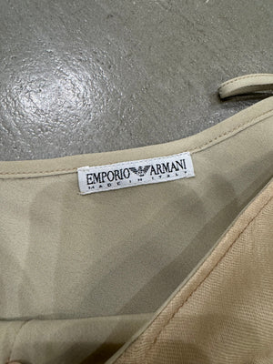 1990s Emporio Armani double layered skirt