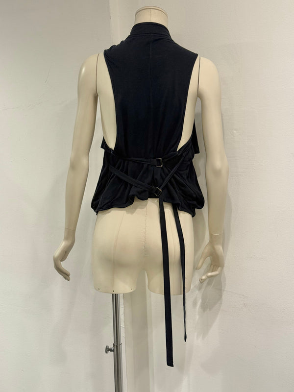 S/S2004 Ann Demeulemeester runway bondage top