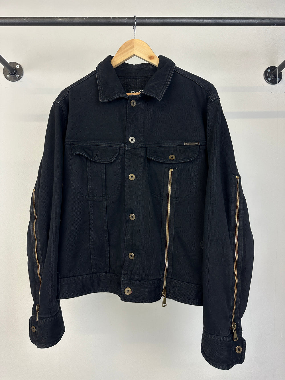 AW2003 Dolce & Gabbana backzip jacket