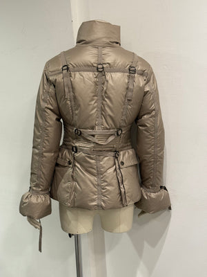 2000s Cavalli bondage harness parachute puffer  jacket