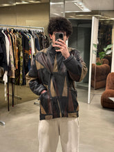 Load image into Gallery viewer, 1980s Yves Saint Laurent patchwork leather coat
