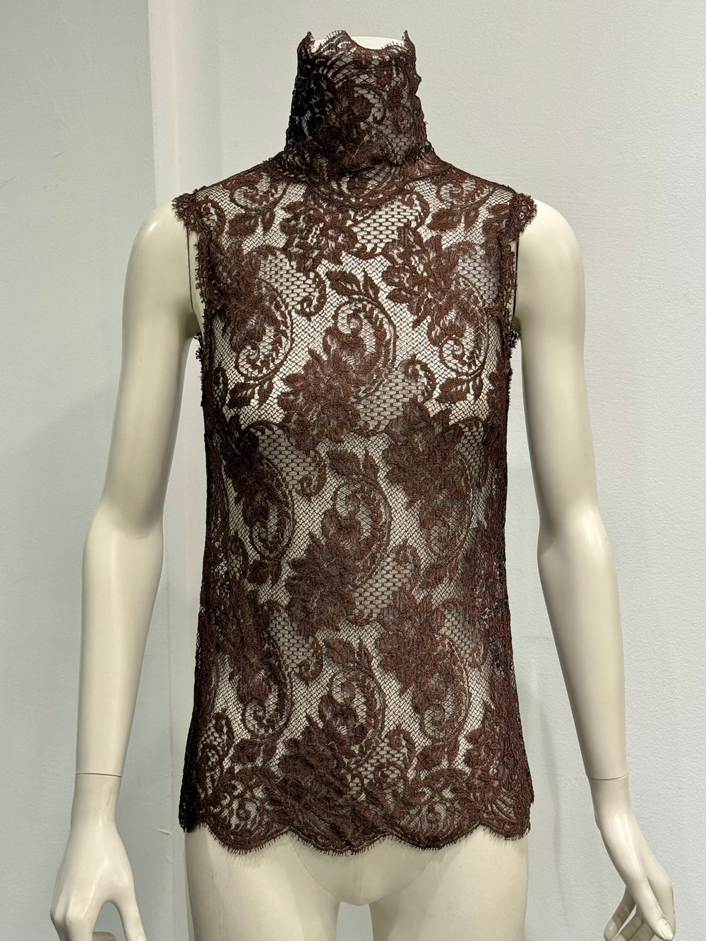 1990s Dolce & Gabbana lace top