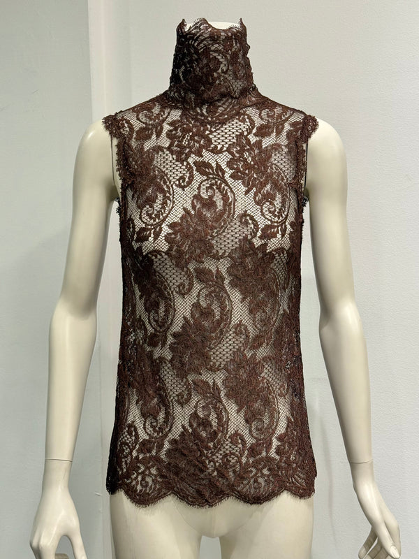 1990s Dolce & Gabbana lace top