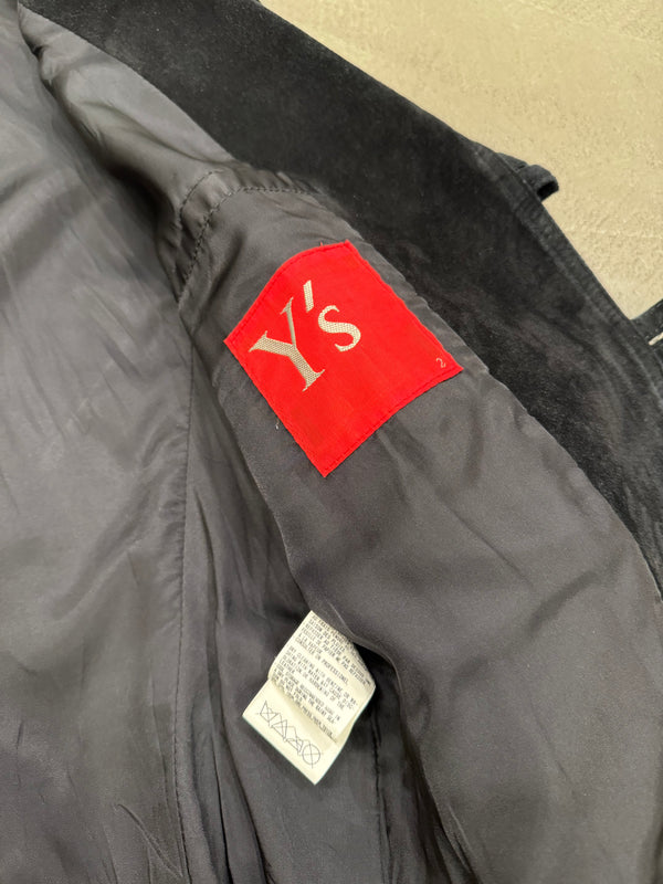 2000s Y’s by Yohji Yamamoto pig leather blazer