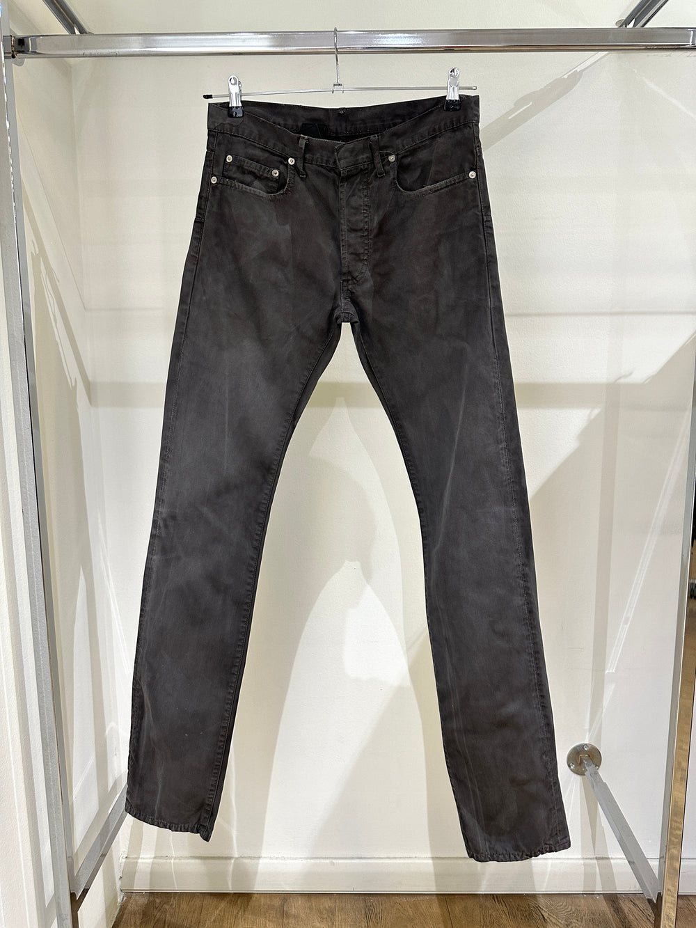 2000s Dior by Hedi Slimane stone wash jeans
