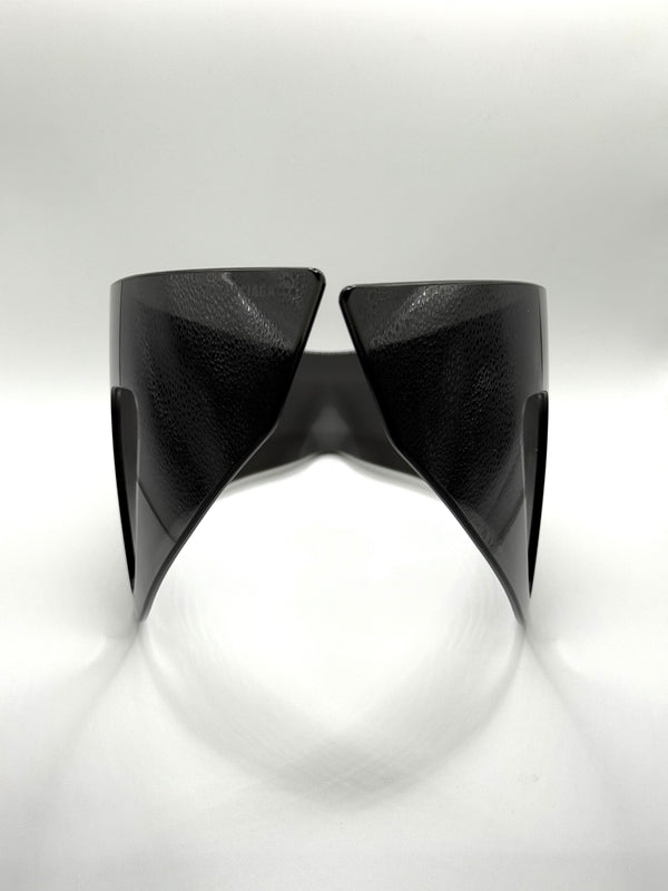 Balenciaga 24/7 runway visor sunglasses