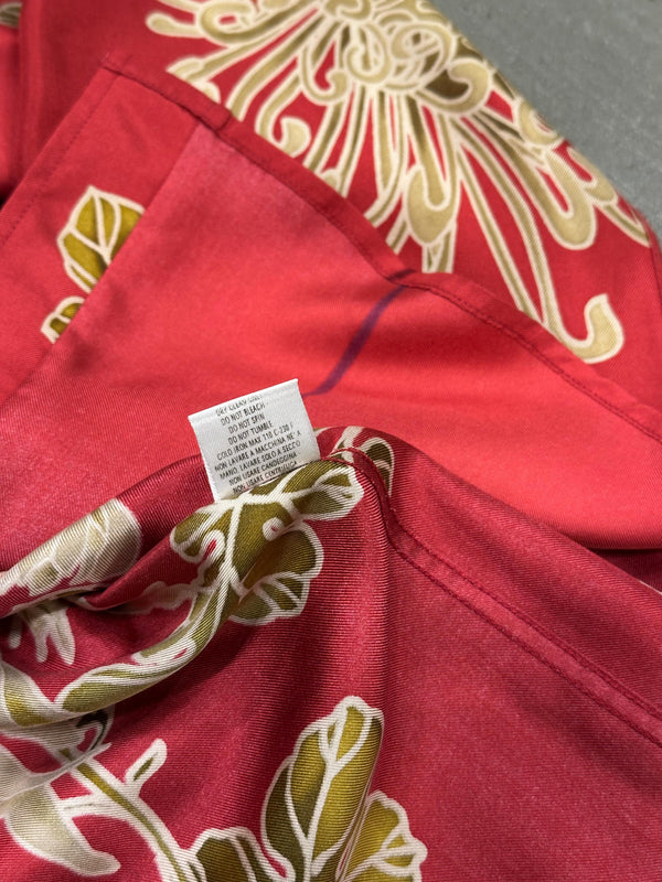 SS2001 Gucci by Tom Ford Chrysanthemum Silk Shirt