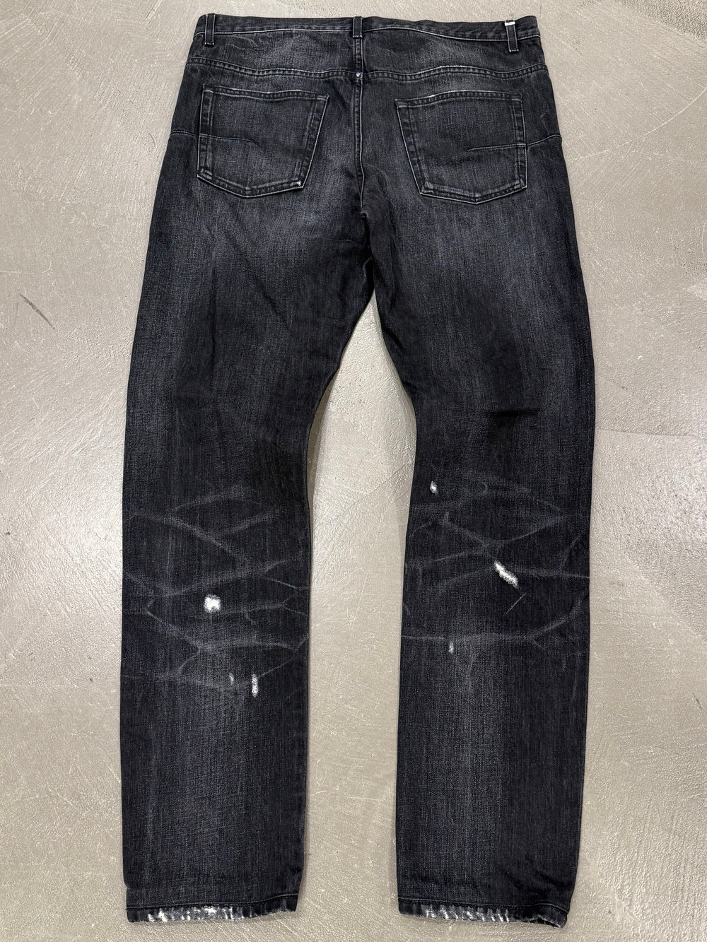 2000s Dior faded jeans