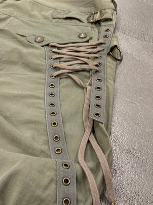 S/S2003 Christian Dior by John Galliano lace-up bondage pants